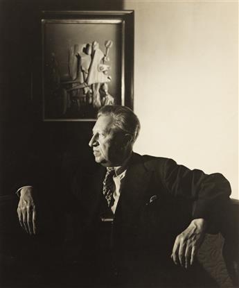 GEORGE PLATT LYNES (1907-1955) A group of 9 portraits of performers, writers, scholars, and artists.